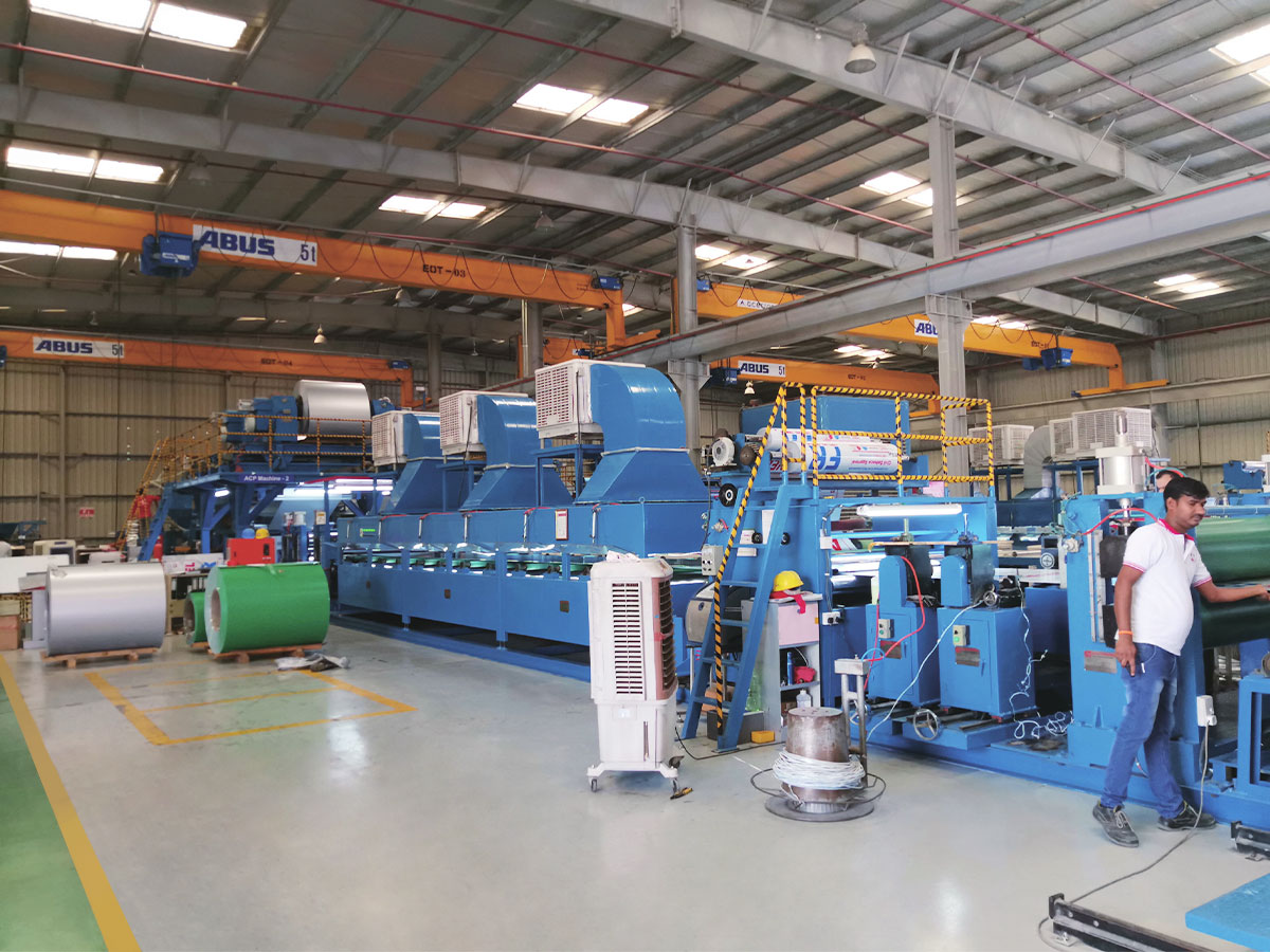 Talian Komposit ACP PE/B1-FR