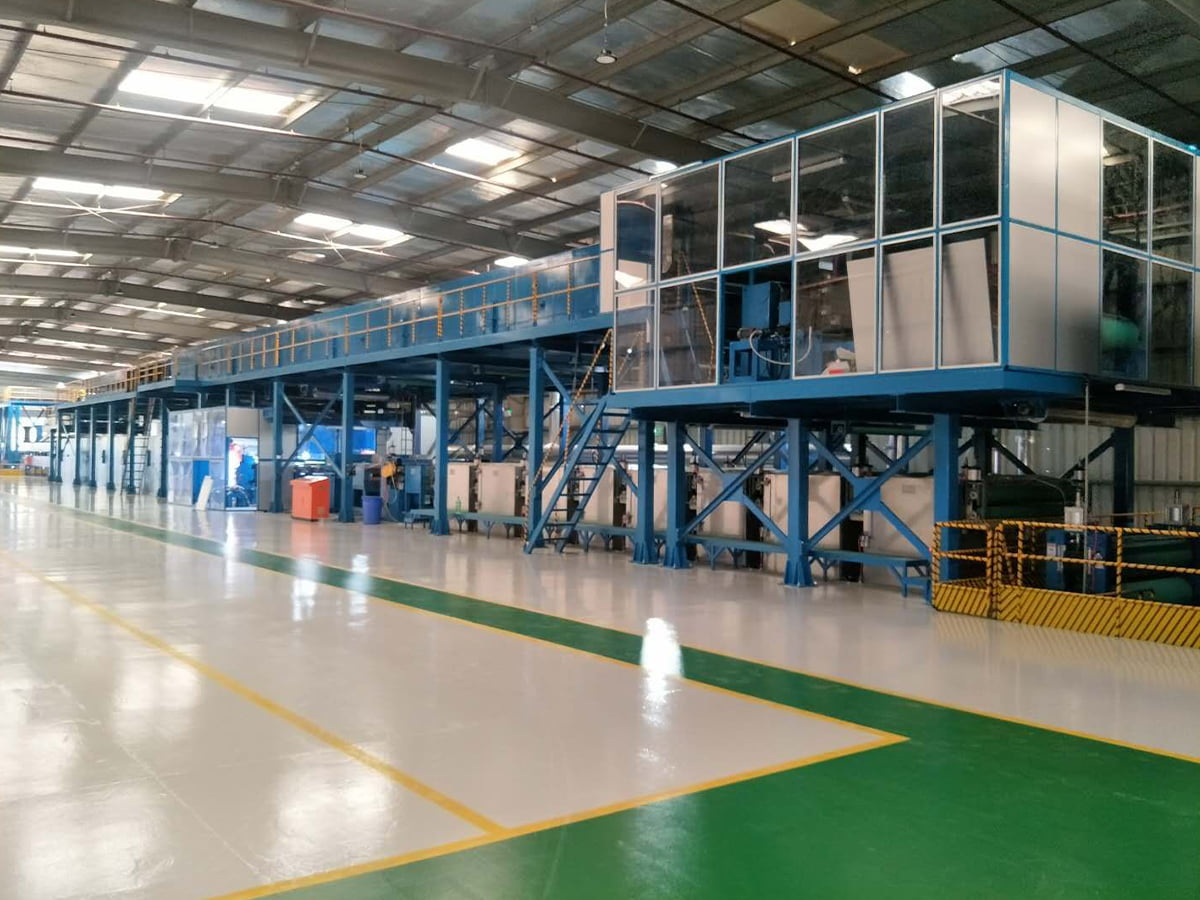 Talian Salutan dan Percetakan Aluminium/Keluli Gegelung